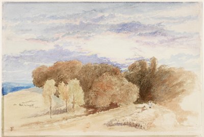 Arundel Park by Myles Birket Foster